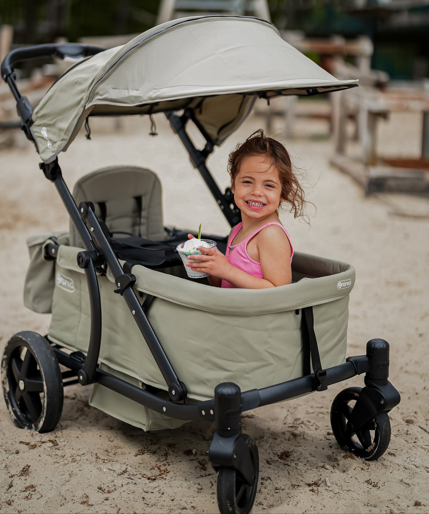 Pronto Stroller – Olive Green