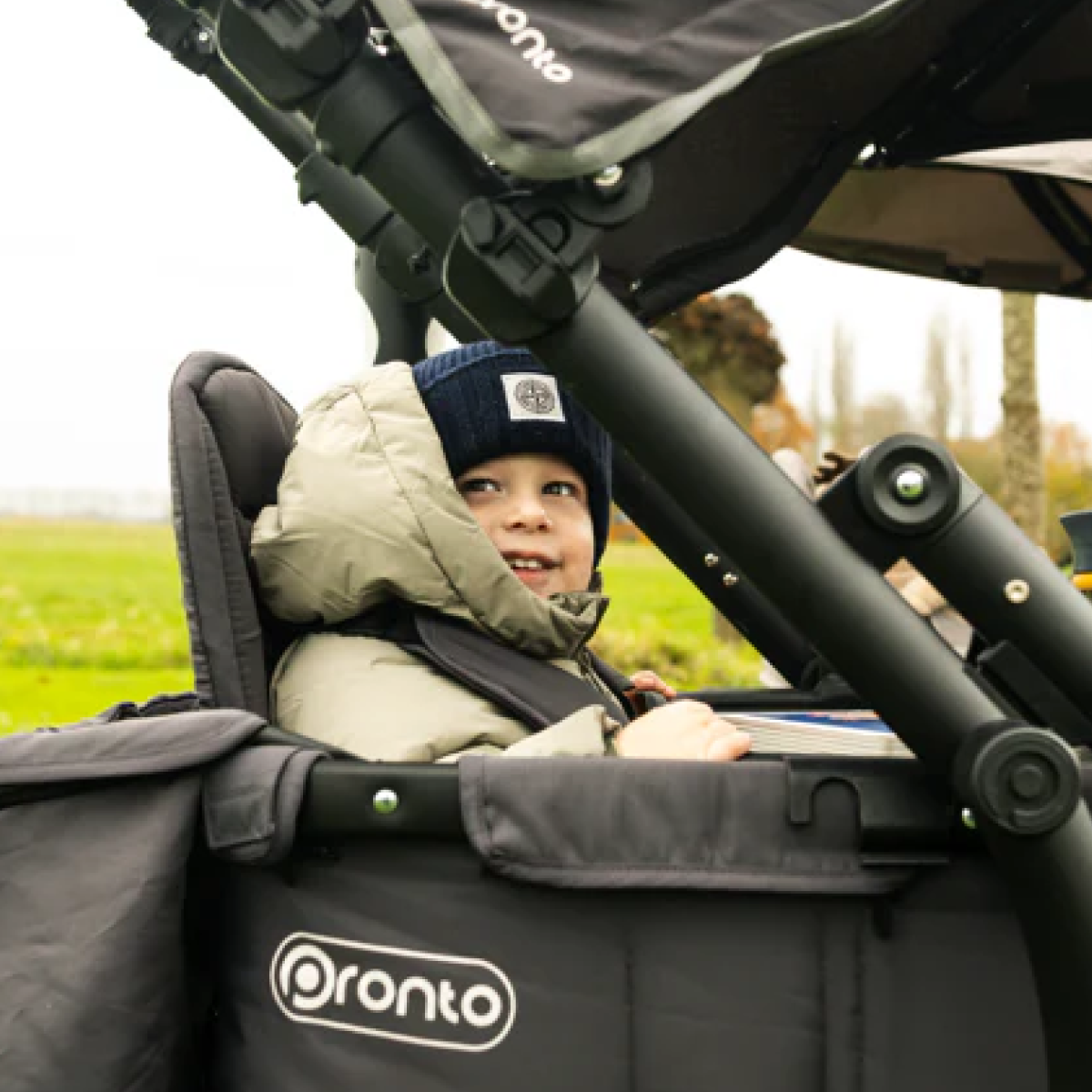 PRE-ORDER: Pronto Stroller – Space Grey